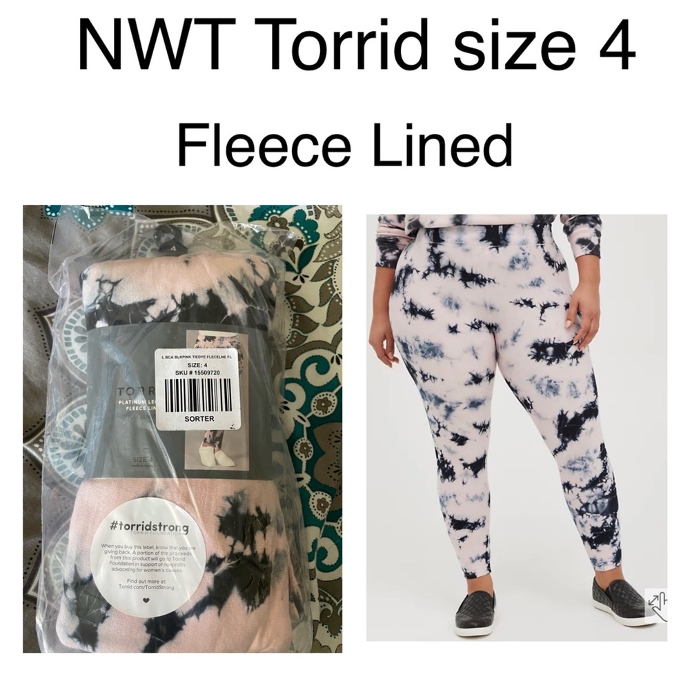 NWT Torrid Tie Dye Leggings size 4